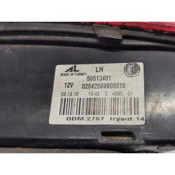 Recambio de piloto trasero central izquierdo para alfa romeo giulietta (191) 1.6 jtdm cat referencia OEM IAM 50513401  
