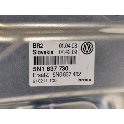 Recambio de elevalunas delantero derecho para volkswagen tiguan (5n1) +motion referencia OEM IAM 5N1971121G  