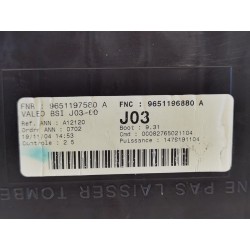 Recambio de bsi para peugeot 307 break / sw (s1) sw pack referencia OEM IAM 9651196880A  