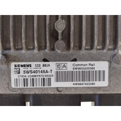 Recambio de centralita motor uce para peugeot 307 (s1) xr clim referencia OEM IAM SW9653205380  