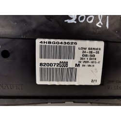 Recambio de cuadro instrumentos para renault megane ii coupe/cabrio authentique referencia OEM IAM 8200720308 4HBG043626 
