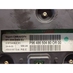 Recambio de cuadro instrumentos para citroen xsara coupe 1.6i 16v vtr referencia OEM IAM P9648650480  