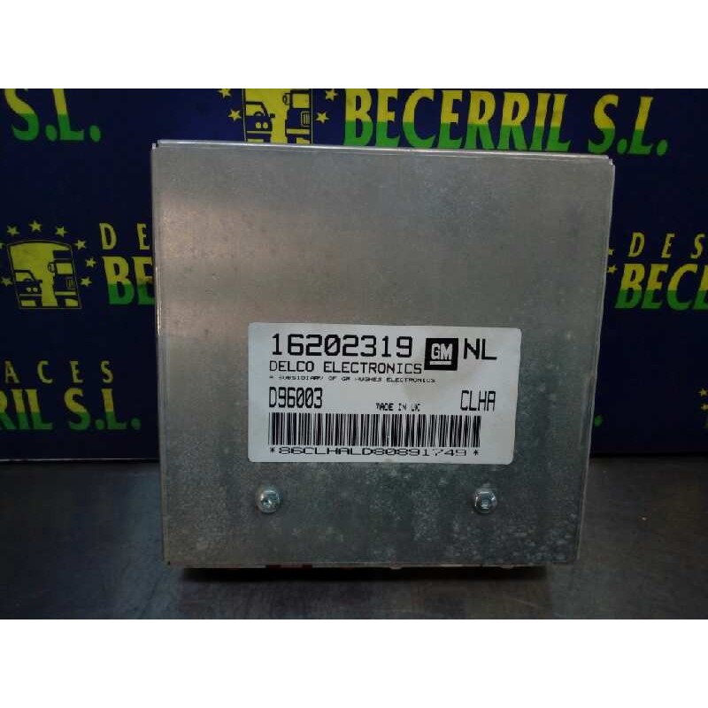 Recambio de centralita motor uce para opel vectra b berlina básico referencia OEM IAM 16202319 D96003 Recambio de centralita motor uce para opel vectra b berlina básico referencia OEM IAM 16202319 D96003