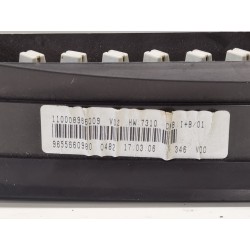 Recambio de cuadro instrumentos para citroen xsara picasso 1.6 hdi 110 sx top referencia OEM IAM 9655660980  