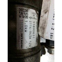 Recambio de motor arranque para fiat stilo (192) 1.2 16v referencia OEM IAM 0051890631  