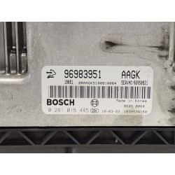 Recambio de centralita motor uce para chevrolet cruze lt referencia OEM IAM 96983951  