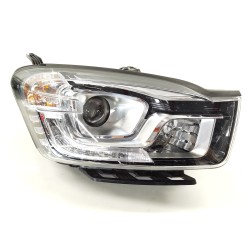 Recambio de faro derecho para ssangyong korando limited 4x2 referencia OEM IAM IF72023811  