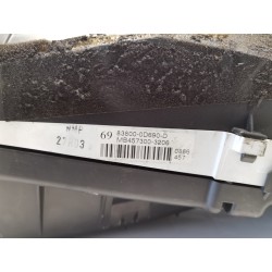 Recambio de cuadro instrumentos para toyota yaris (ksp9/scp9/nlp9) básico referencia OEM IAM 838000D690D  
