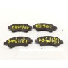Recambio de pastillas de freno delanteras para peugeot 206 sw x-line referencia OEM IAM   