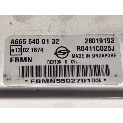 Recambio de centralita motor uce para ssangyong rexton rx 270 full referencia OEM IAM A6655400132 R0411C025 