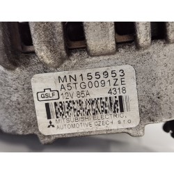 Recambio de alternador para smart forfour básico (55kw) referencia OEM IAM MN155953  