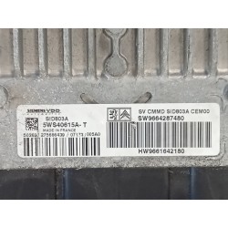 Recambio de centralita motor uce para citroen c4 grand picasso exclusive referencia OEM IAM 9661642180 9664287480 5WS40615AT