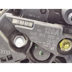 Recambio de alternador para volkswagen polo (9n1) highline referencia OEM IAM 045903023A  