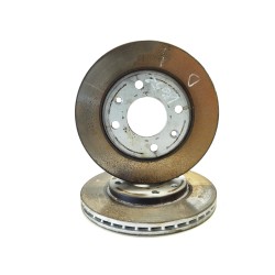 Recambio de disco freno delantero para citroen xsara berlina 1.9 d sx referencia OEM IAM   
