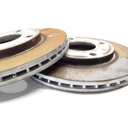 Recambio de disco freno delantero para citroen xsara berlina 1.9 d sx referencia OEM IAM   