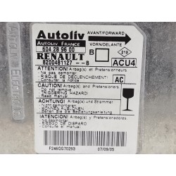 Recambio de centralita airbag para renault megane ii familiar authentique referencia OEM IAM 8200481127A  