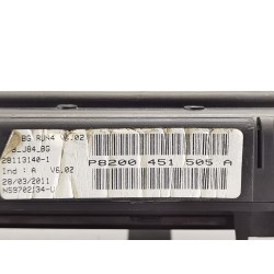 Recambio de cuadro instrumentos para renault scenic ii authentique referencia OEM IAM P8200451505A  