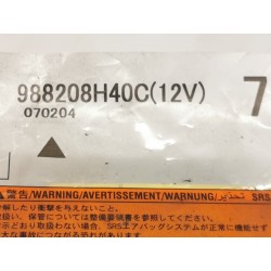 Recambio de centralita airbag para nissan x-trail (t30) comfort referencia OEM IAM 988208H40C  