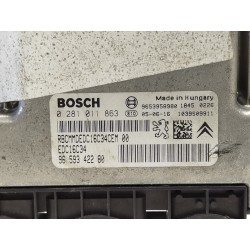 Recambio de centralita motor uce para citroen c4 berlina sx referencia OEM IAM 9655943580  