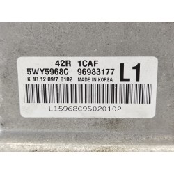 Recambio de centralita motor uce para chevrolet aveo ls referencia OEM IAM 96983177  