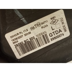 Recambio de faro izquierdo para nissan micra (k12e) 1.4 cat referencia OEM IAM 26060BC500  