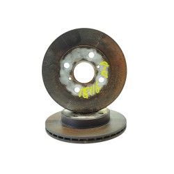 Recambio de disco freno delantero para toyota yaris (ncp1/nlp1/scp1) 1.0 linea luna referencia OEM IAM   