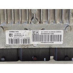 Recambio de centralita motor uce para citroen c4 berlina exclusive referencia OEM IAM SW9663607580  