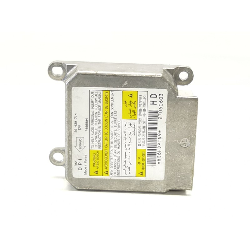 Recambio de centralita airbag para chevrolet kalos 1.2 s (d/a) referencia OEM IAM 96430714  