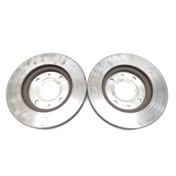 Recambio de disco freno delantero para peugeot 206 sw x-line clim referencia OEM IAM   