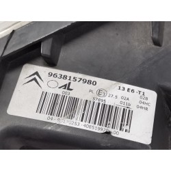 Recambio de faro izquierdo para citroen xsara berlina 1.6i 16v sx referencia OEM IAM 9638157980  