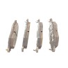 Recambio de pastillas de freno delanteras para peugeot 206 sw x-line clim referencia OEM IAM   