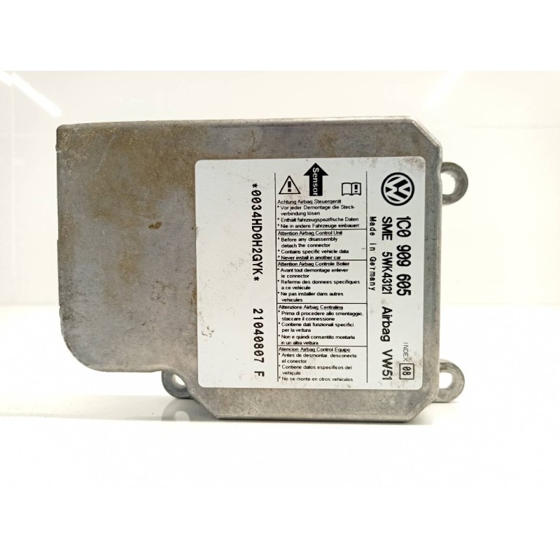 Recambio de centralita airbag para skoda octavia combi (1u5) ambiente referencia OEM IAM 5WK43121 1C0909605 Recambio de centralita airbag para skoda octavia combi (1u5) ambiente referencia OEM IAM 5WK43121 1C0909605