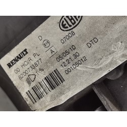 Recambio de faro derecho para dacia sandero ambiance referencia OEM IAM 8200733877  