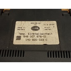 Recambio de mando calefacción / aire acondicionado para seat leon (1m1) signo referencia OEM IAM 1M0820043C  