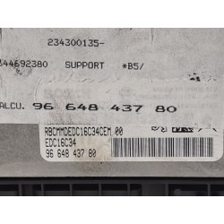 Recambio de centralita motor uce para citroen c4 berlina collection referencia OEM IAM 9664843780  