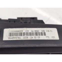 Recambio de cuadro instrumentos para citroen xsara picasso 2.0 hdi referencia OEM IAM 9648585780  