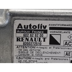 Recambio de centralita airbag para renault kangoo (f/kc0) authentique referencia OEM IAM 8200272510  