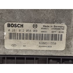 Recambio de centralita motor uce para renault laguna ii grandtour (kg0) dynamique referencia OEM IAM 8200311550  