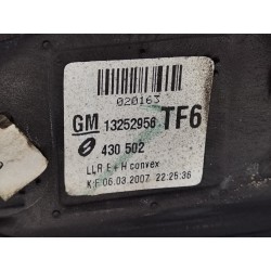 Recambio de retrovisor derecho para opel astra h berlina 1.7 16v cdti referencia OEM IAM 13252956TF6 430502 