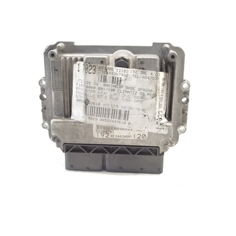 Recambio de centralita motor uce para fiat stilo (192) 1.9 120 dynamic multijet referencia OEM IAM 55204761  
