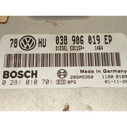 Recambio de centralita motor uce para volkswagen passat berlina (3b3) advance referencia OEM IAM 038906019EP 0281010701 