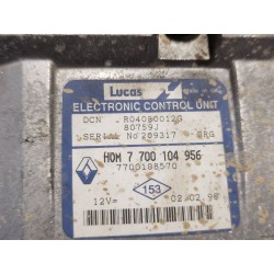 Recambio de centralita motor uce para renault kangoo (f/kc0) 1.9 diesel referencia OEM IAM 7700104956  