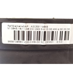 Recambio de cuadro instrumentos para peugeot 407 st sport pack referencia OEM IAM 9658138580  