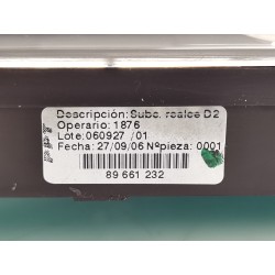 Recambio de cuadro instrumentos para peugeot 407 st sport pack referencia OEM IAM 9658138580  