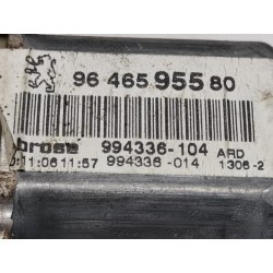 Recambio de elevalunas trasero derecho para peugeot 407 st sport pack referencia OEM IAM 9646595580  