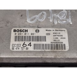 Recambio de centralita motor uce para peugeot 206 berlina xs referencia OEM IAM 9647472780  