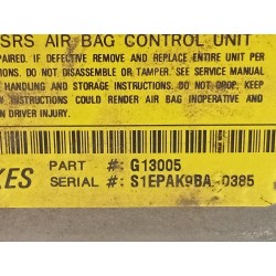 Recambio de centralita airbag para kia sephia ll rs referencia OEM IAM 0K2AA677F0B G13005 K2AA677F0B