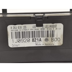 Recambio de cuadro instrumentos para volkswagen bora berlina (1j2) trendline referencia OEM IAM 1J0920821A  