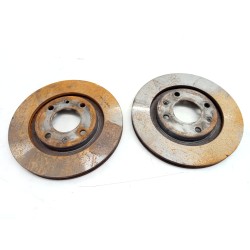 Recambio de disco freno delantero para citroen berlingo 2.0 hdi sx familiar referencia OEM IAM   