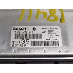 Recambio de centralita motor uce para peugeot 307 (s1) xs referencia OEM IAM 9638765680  
